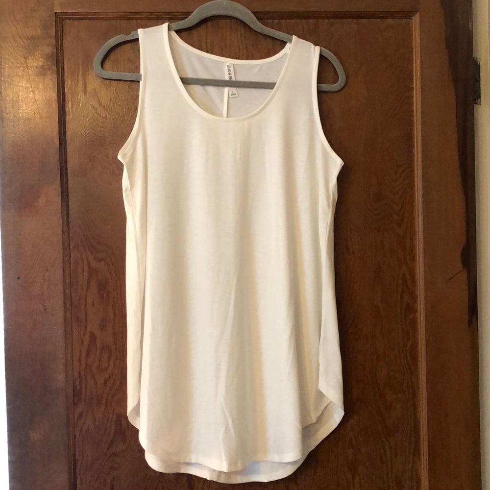 Basic white tunic